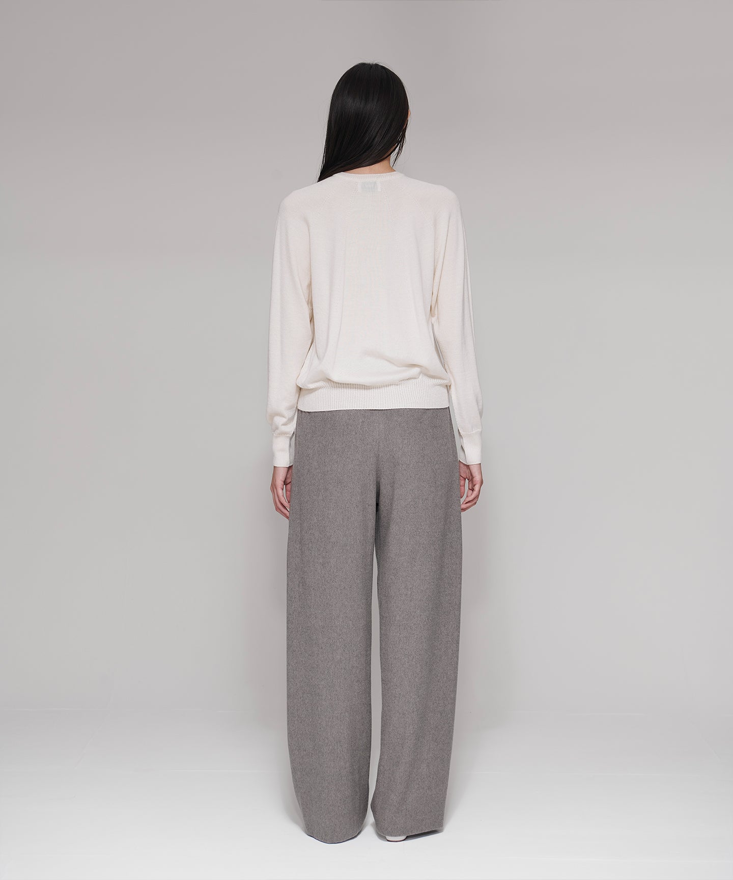 CASHMERE SILK WHOLEGARMENT / CARDIGAN