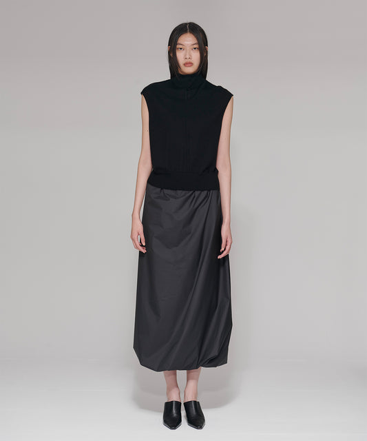 RECYCLED TAFFETA / SKIRT