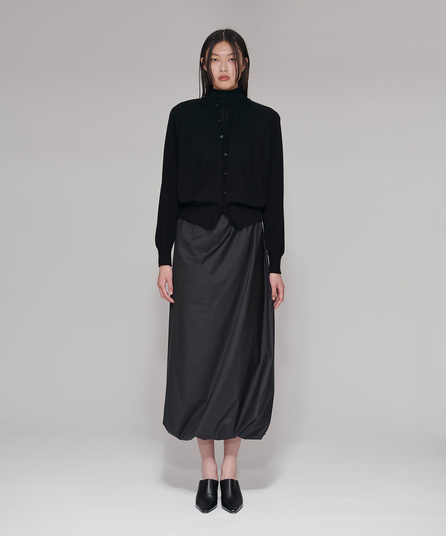 CASHMERE SILK WHOLEGARMENT / CARDIGAN