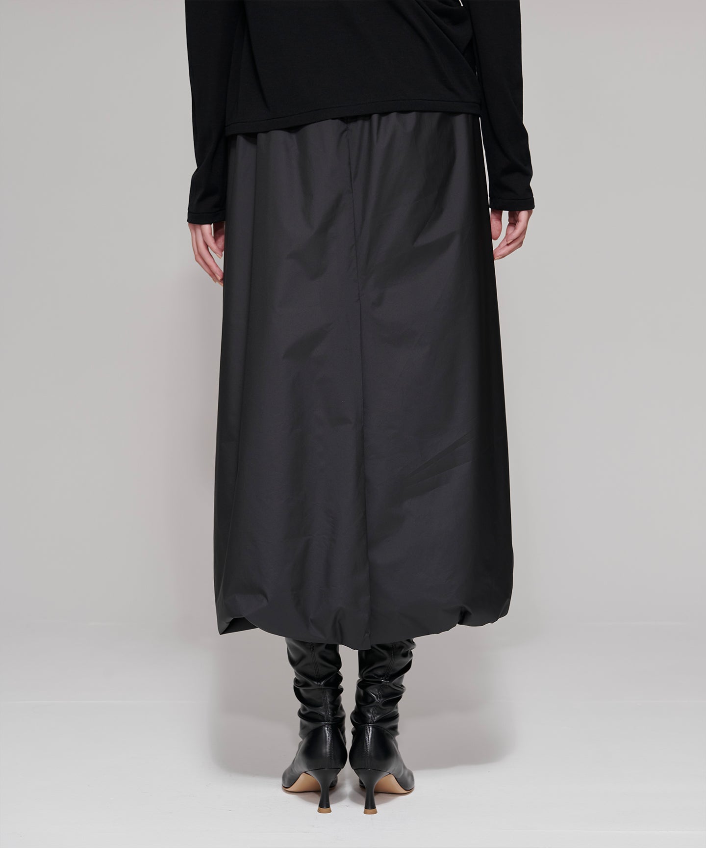 RECYCLED TAFFETA / SKIRT