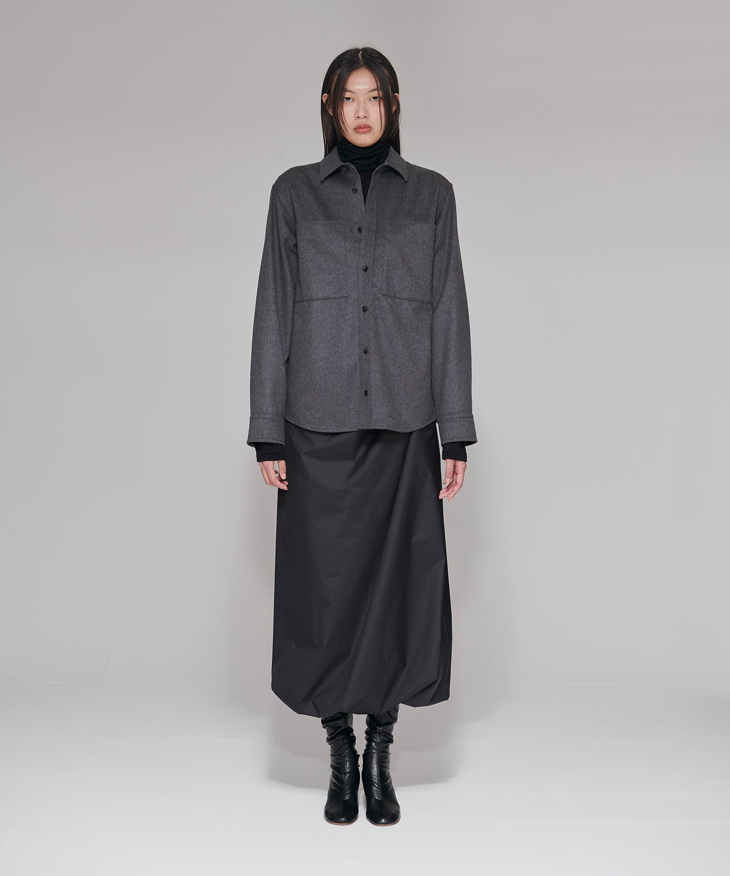 WOOL BEAVER / BLOUSE