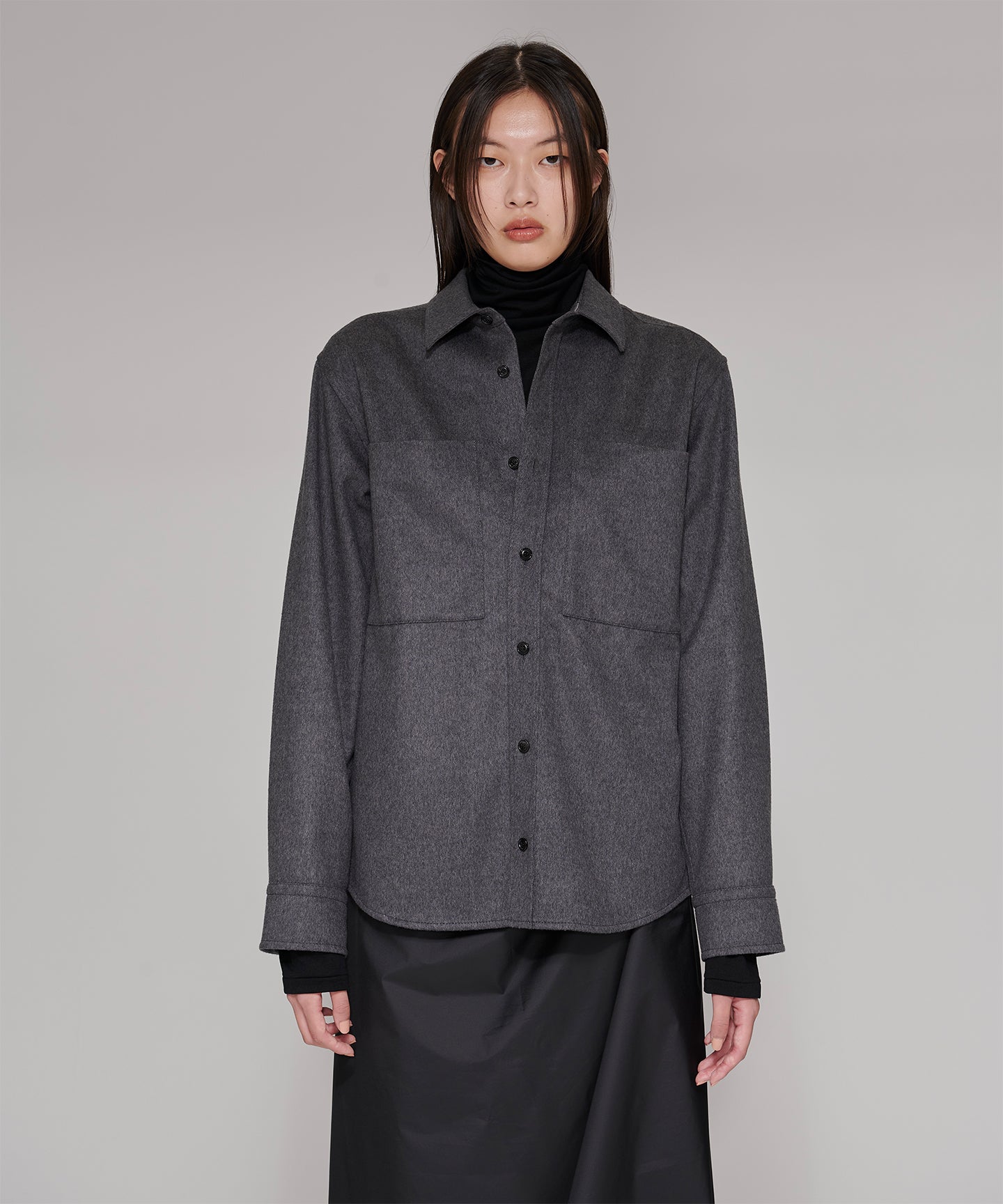 WOOL BEAVER / BLOUSE