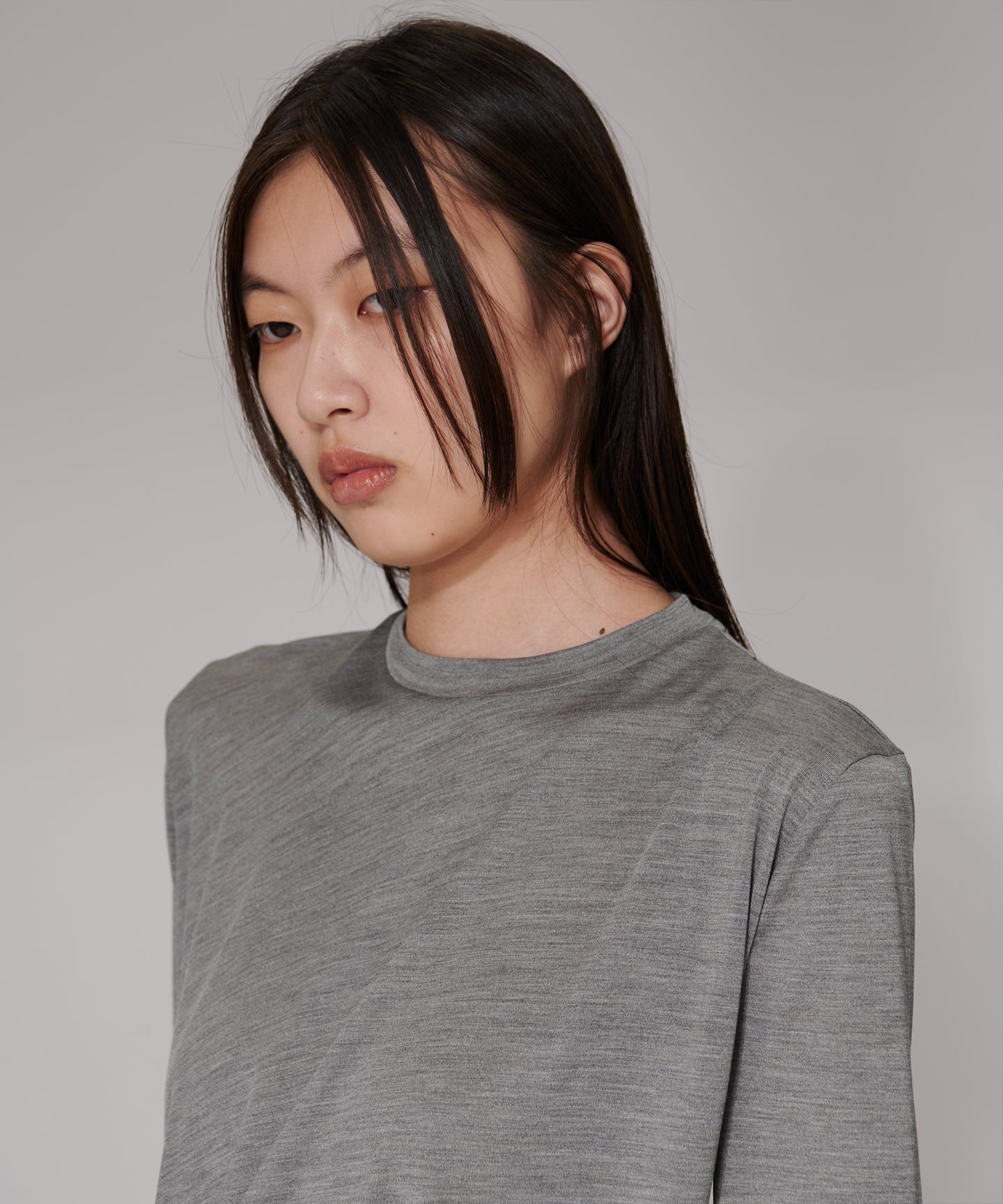 SILK JERSEY / CREWNECK PULLOVER