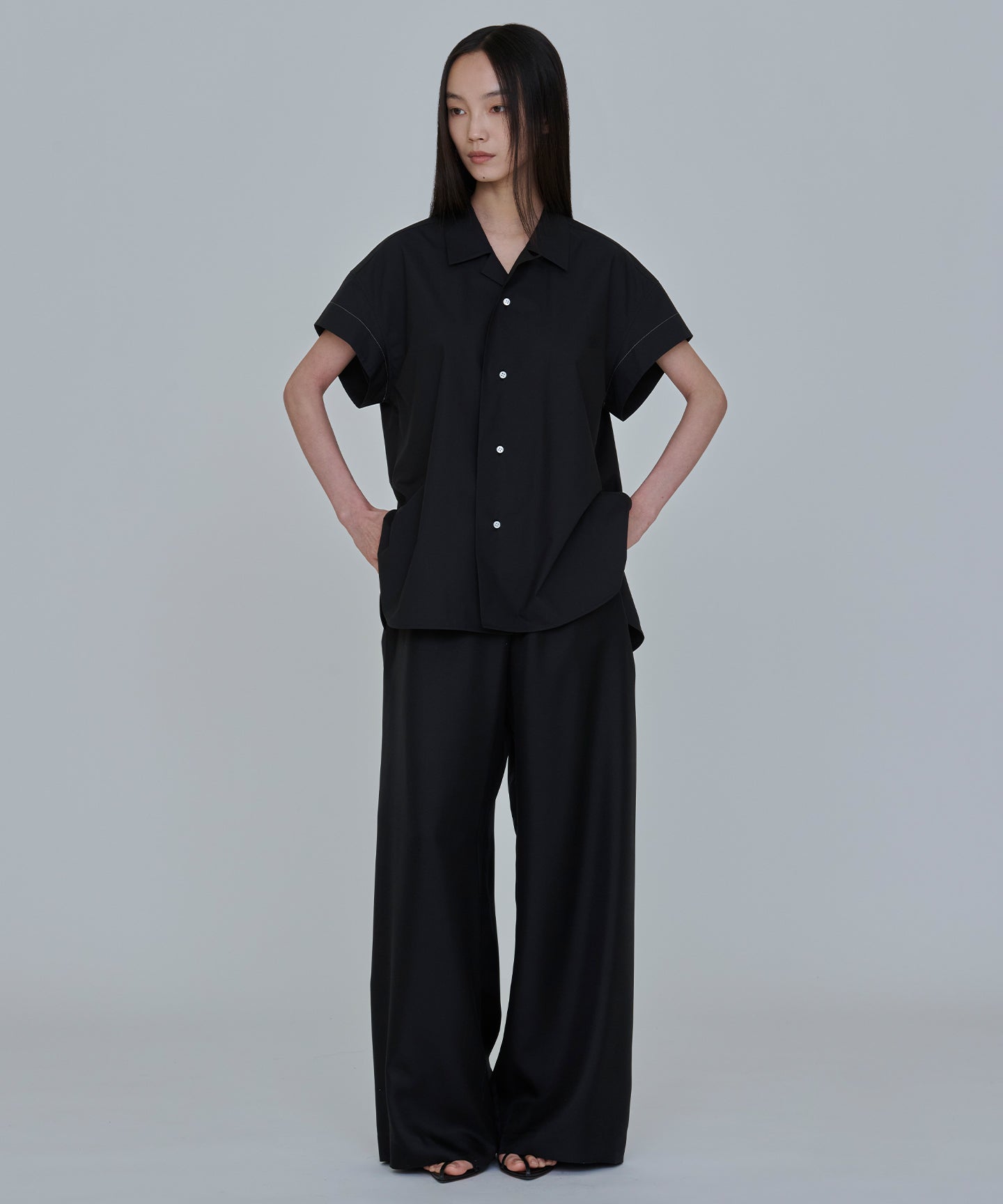 22MM SILK TWILL / TSUTSUMU COMFORTABLE PANTS