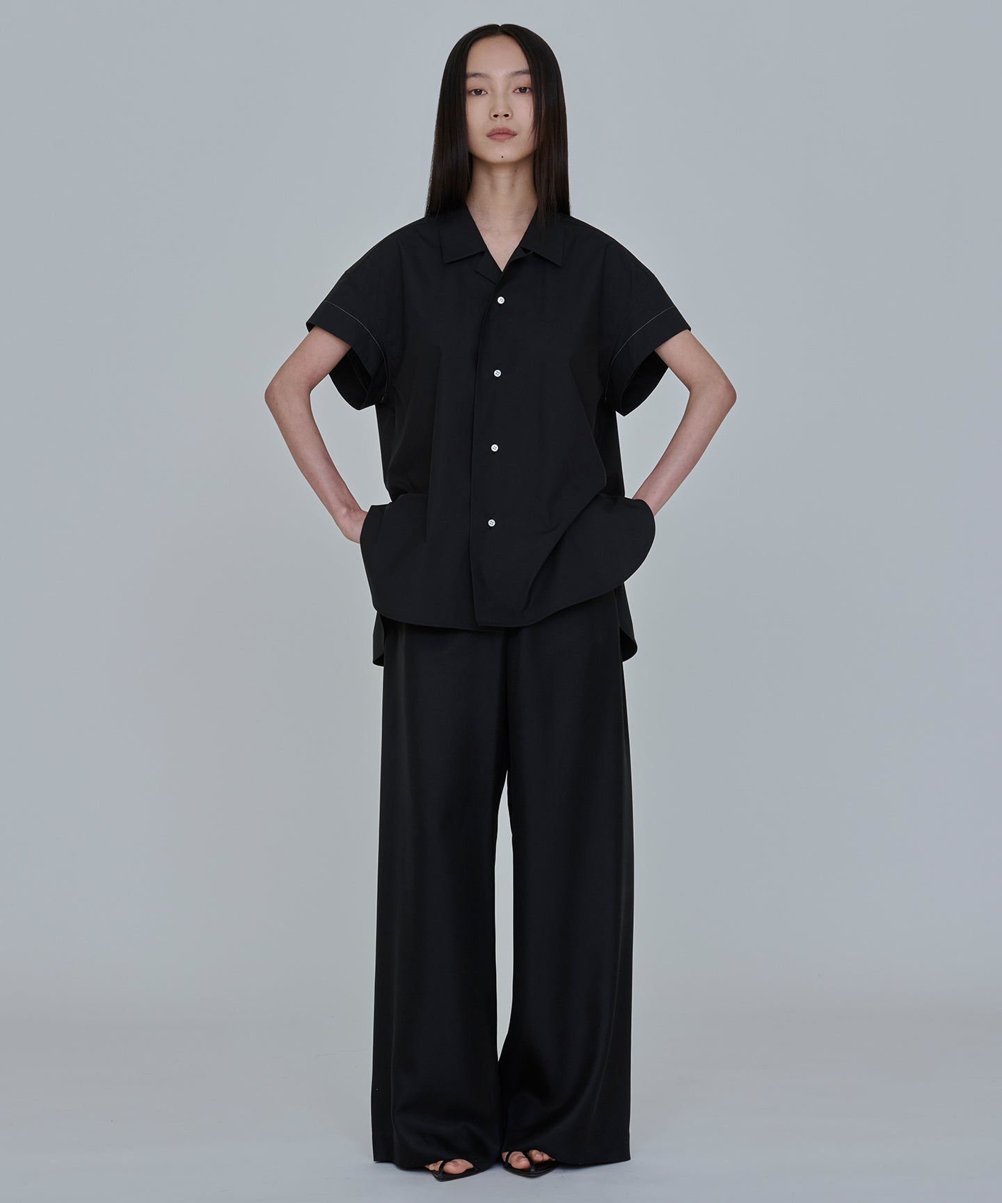 22MM SILK TWILL / TSUTSUMU COMFORTABLE PANTS