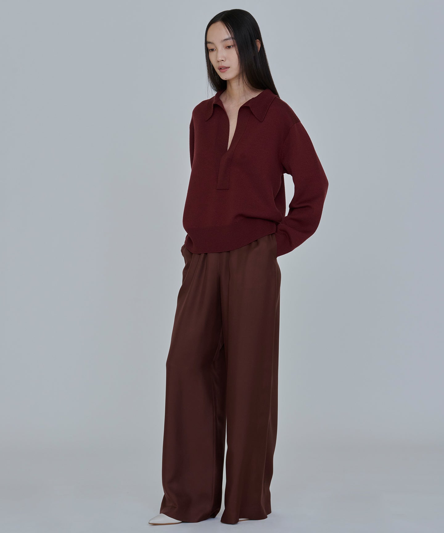 22MM SILK TWILL / TSUTSUMU COMFORTABLE PANTS