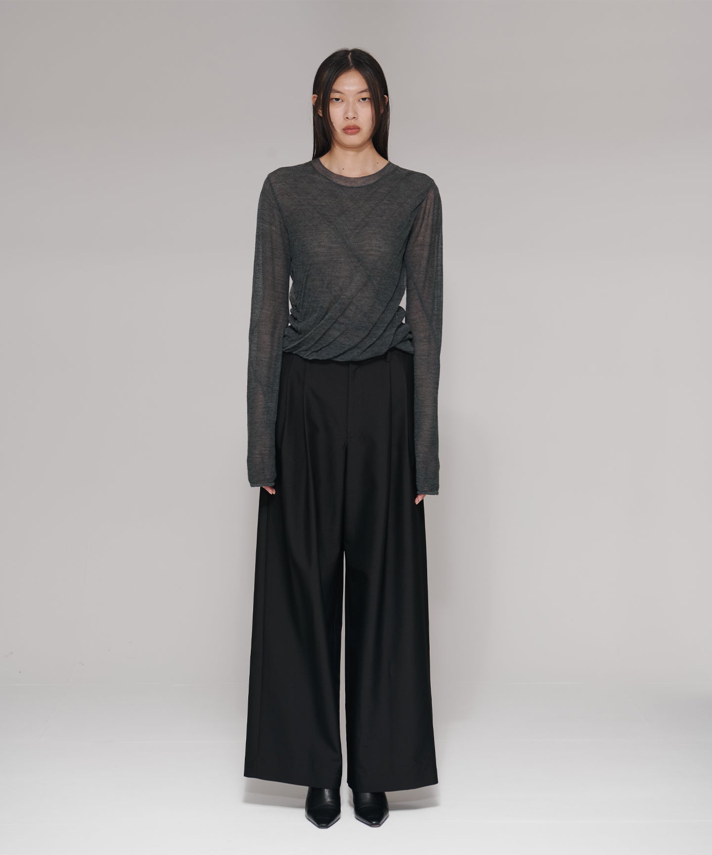 WOOL SILK / PANTS
