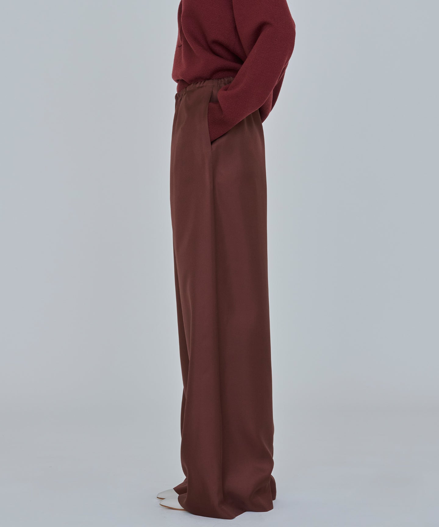 22MM SILK TWILL / TSUTSUMU COMFORTABLE PANTS