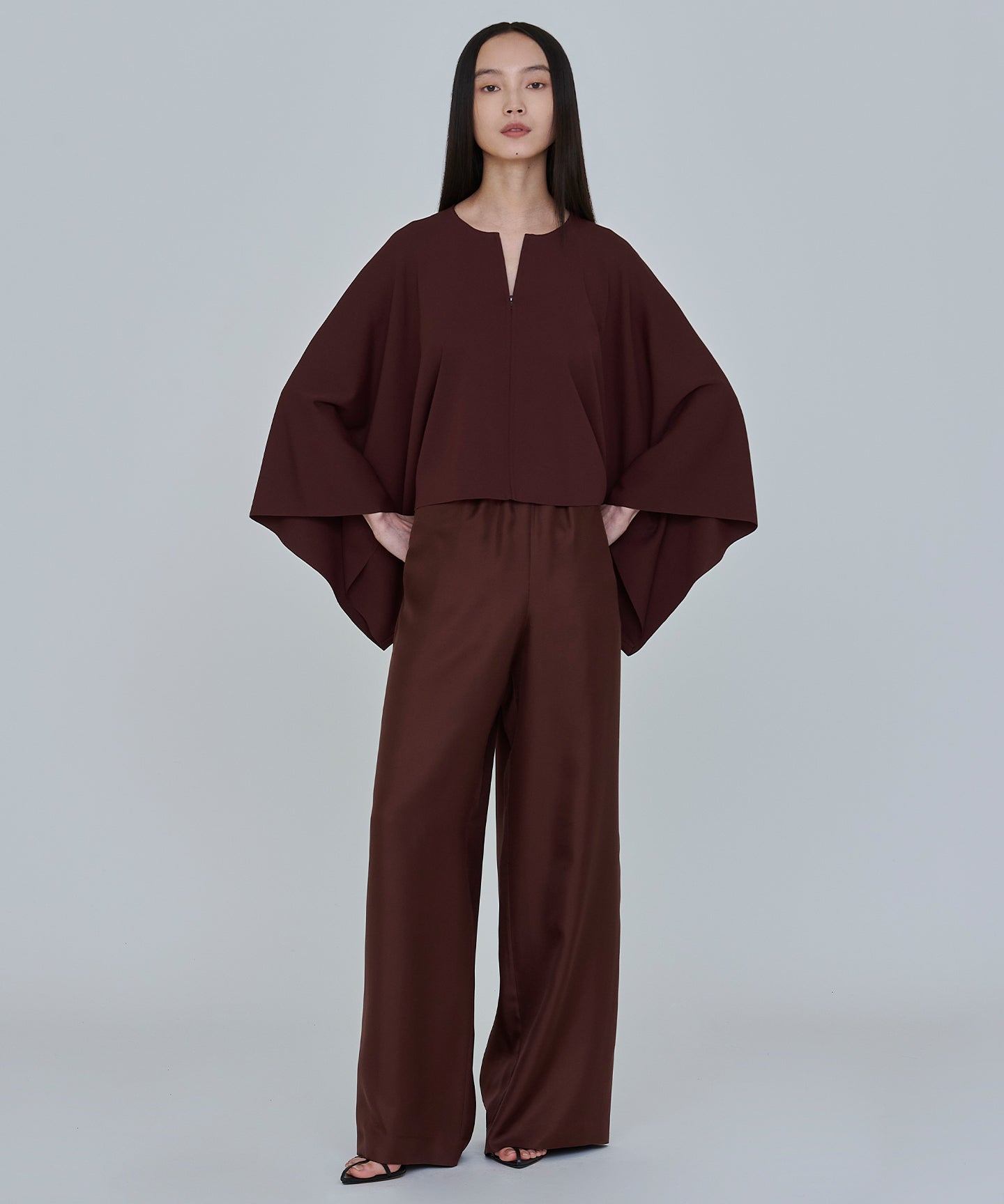 22MM SILK TWILL / TSUTSUMU COMFORTABLE PANTS