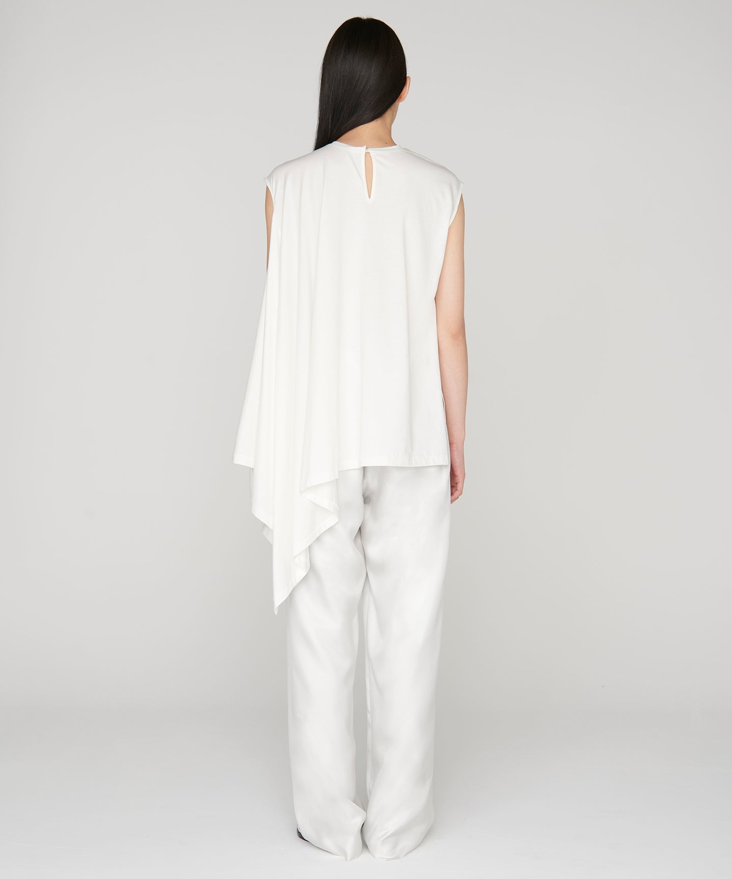 COTTON  LOTUS JERSEY / KASHIGU T-SHIRT