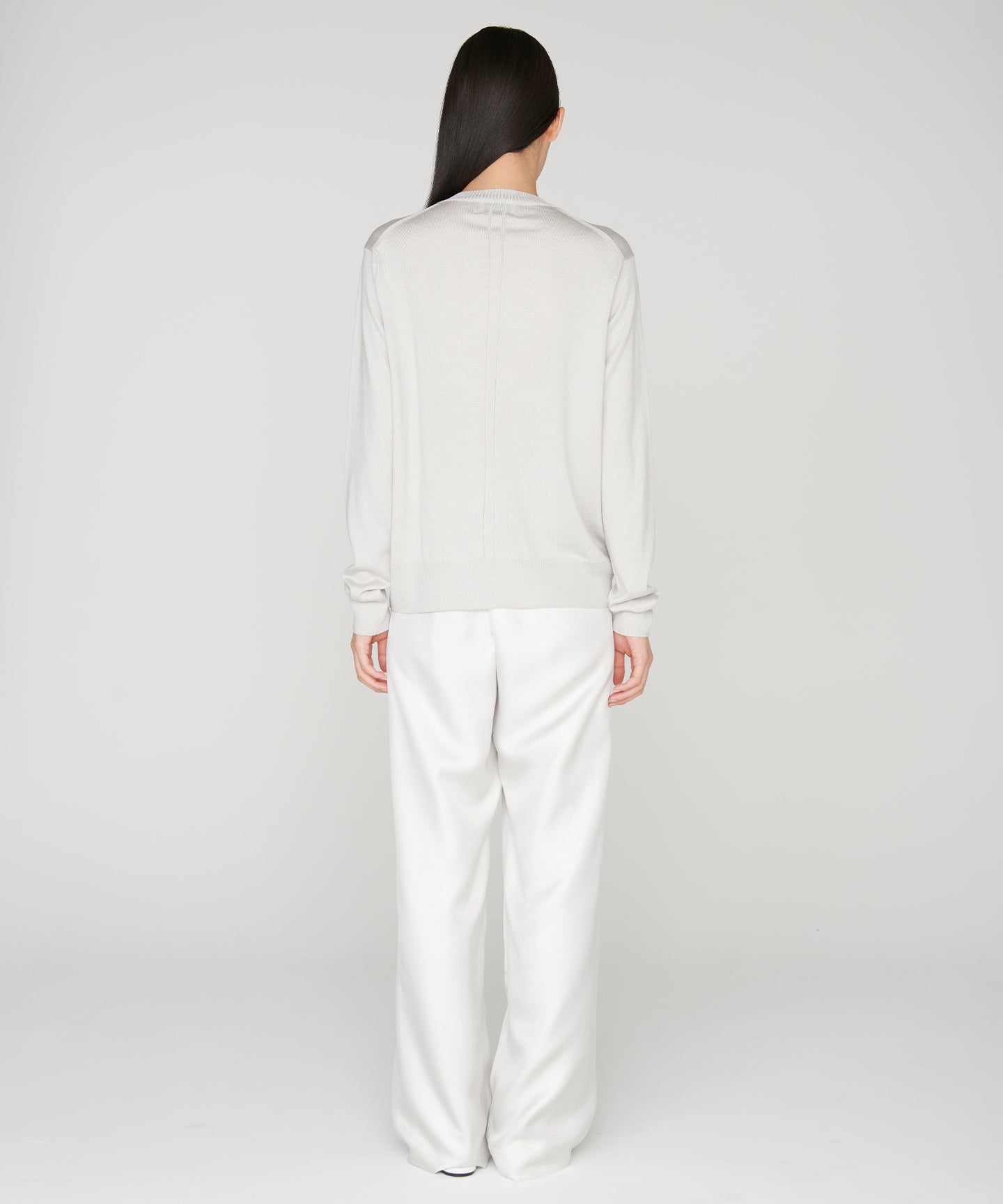 22MM SILK TWILL / SINGLE PLEATED TSUTSUMU PANTS