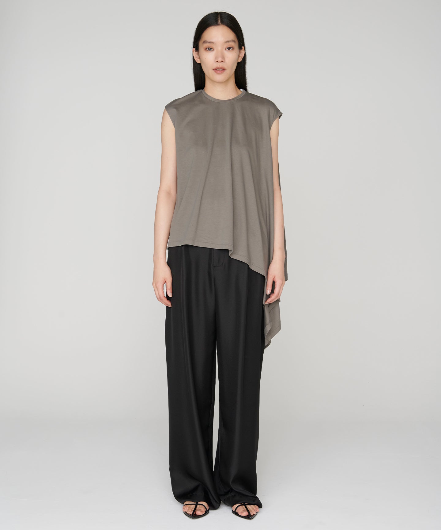 COTTON  LOTUS JERSEY / KASHIGU T-SHIRT