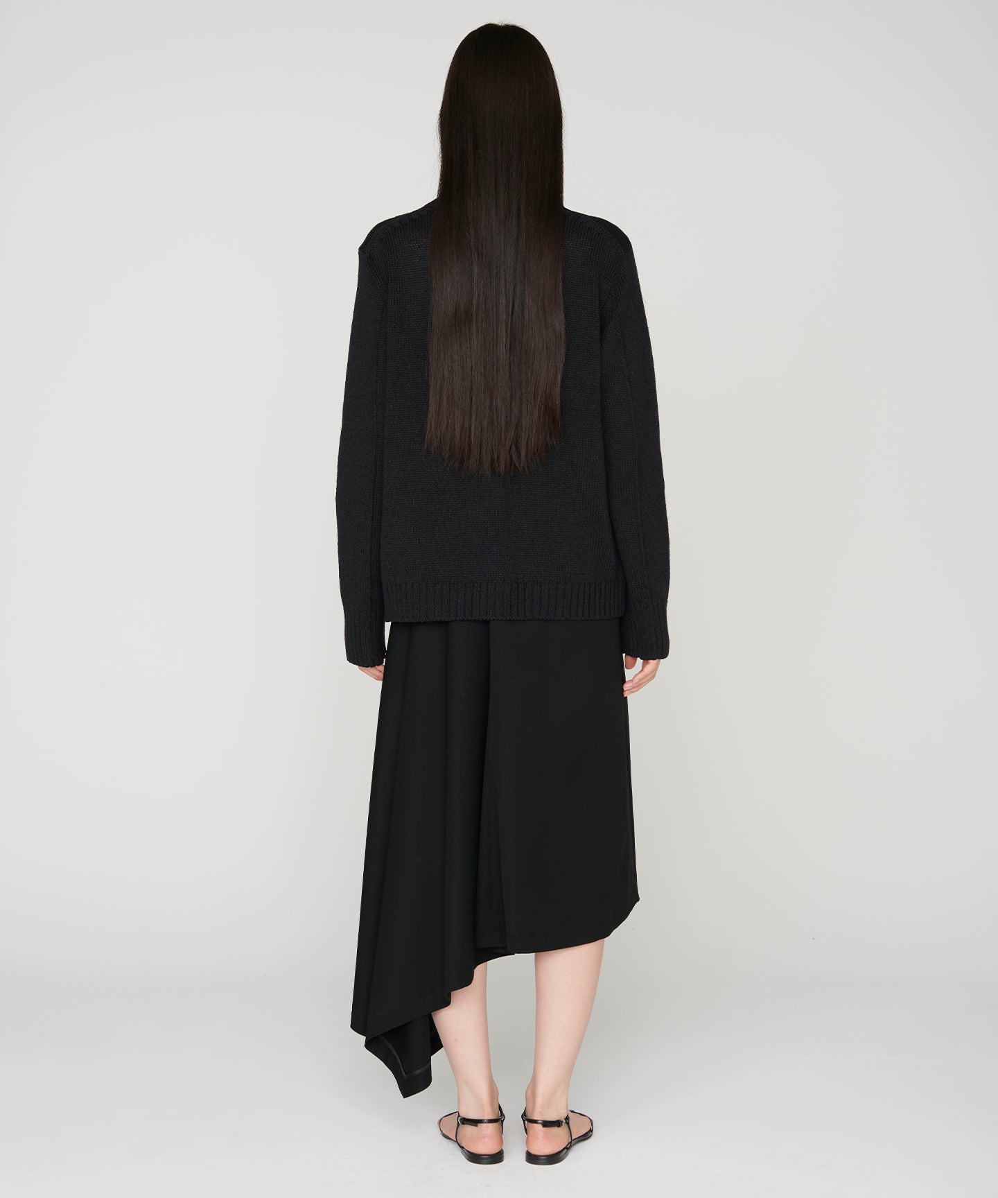 GIMA COTTON SILK WASHI / POLO KNIT CARDIGAN