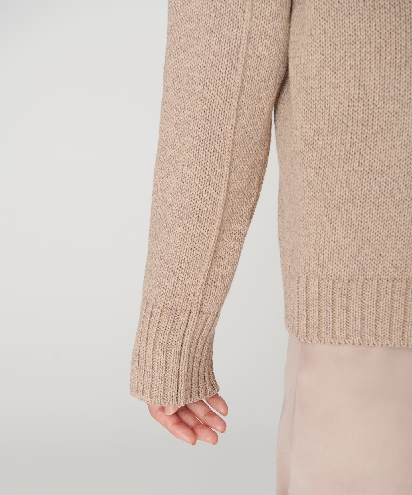 GIMA COTTON SILK WASHI / POLO KNIT CARDIGAN