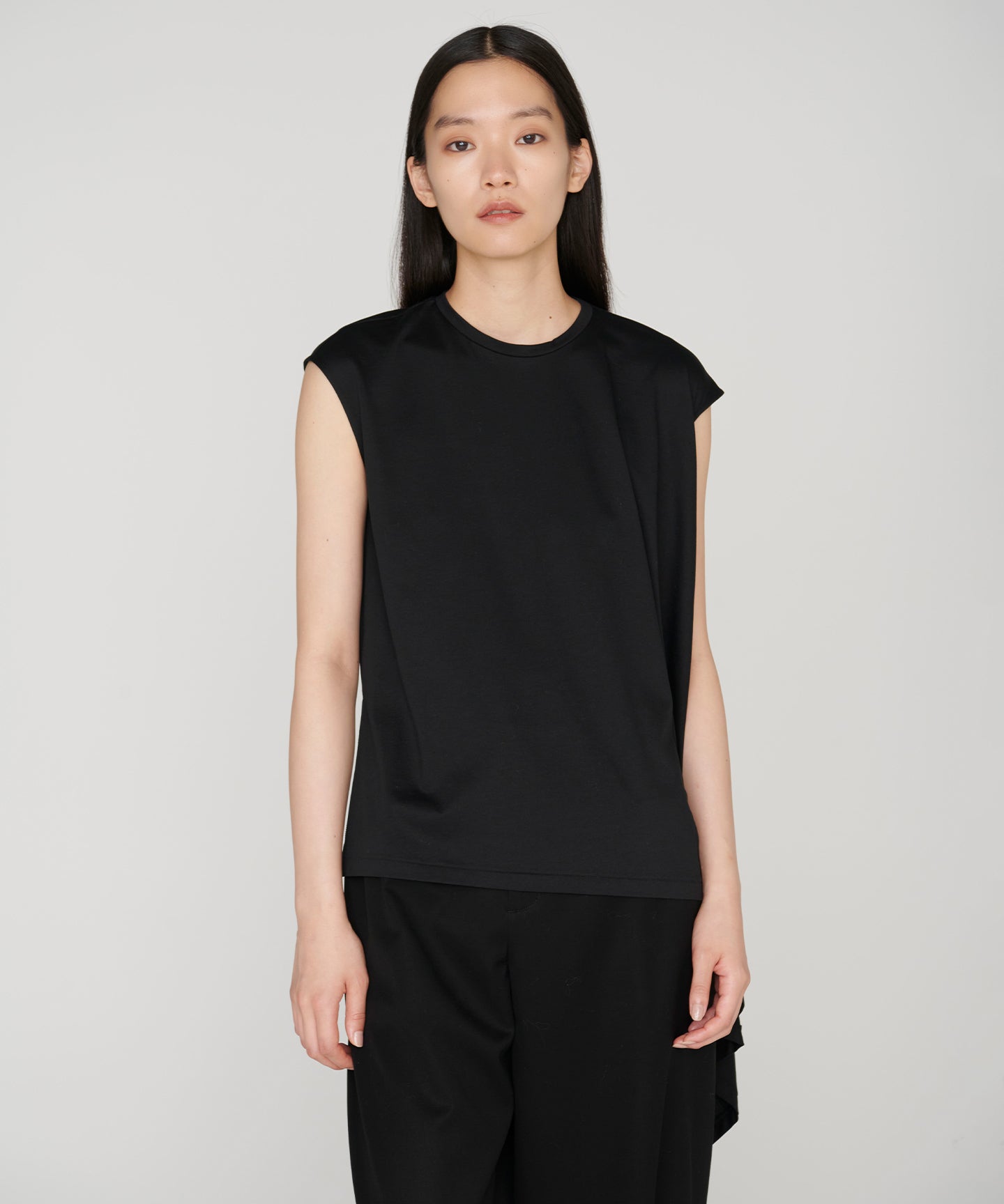 COTTON  LOTUS JERSEY / KASHIGU T-SHIRT
