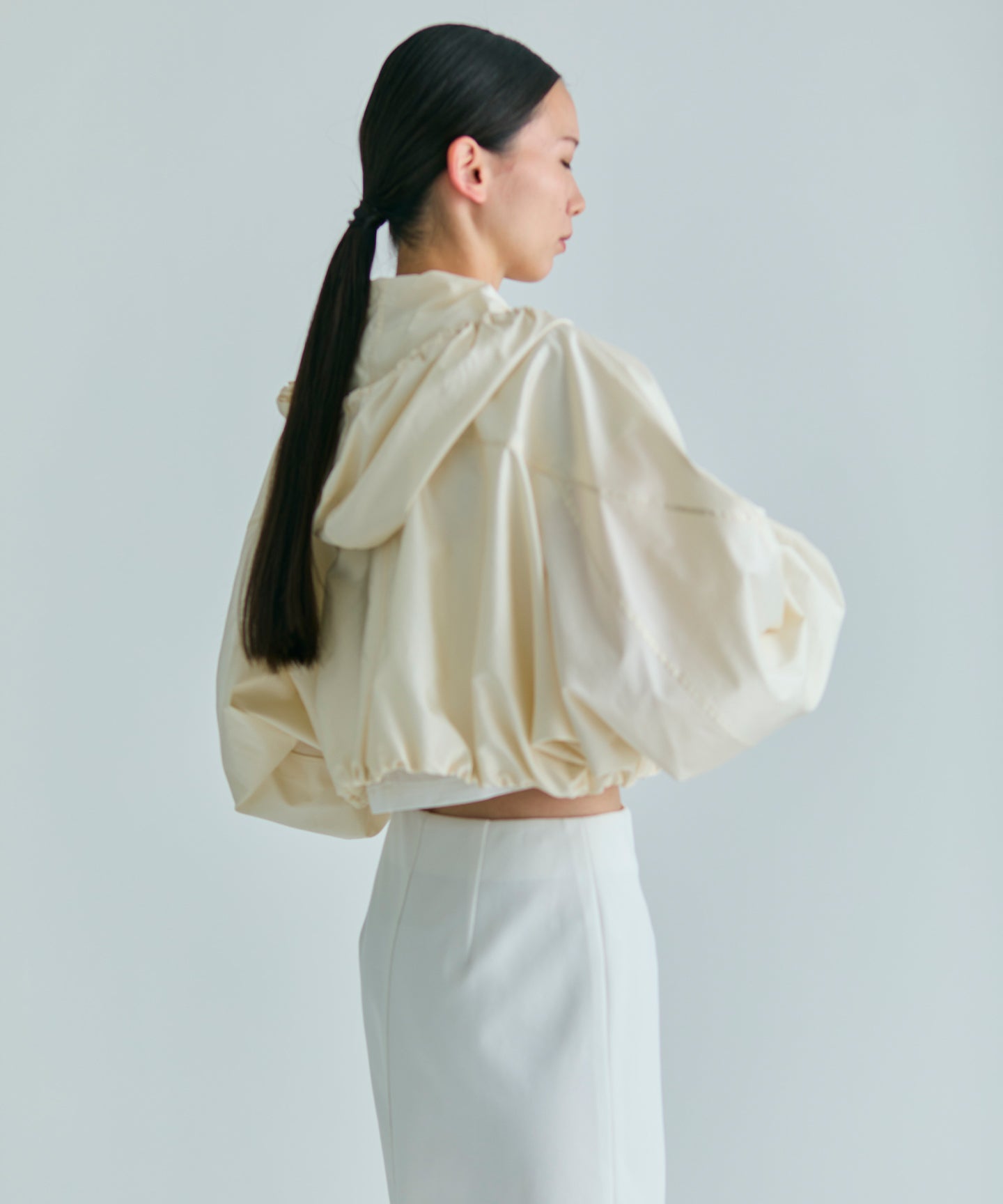 POLYESTER SILK TAFFETA / JUMPER