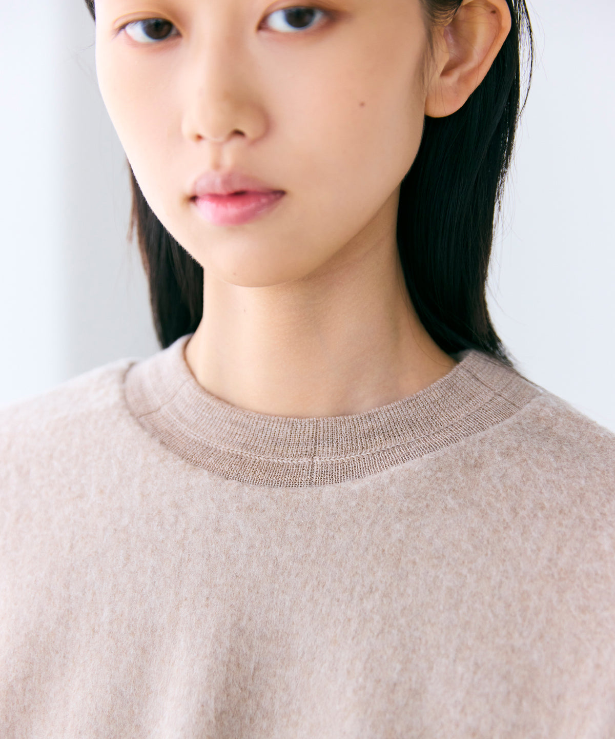 SILK COTTON FLEECE / FLEECE SWEATSHIRT