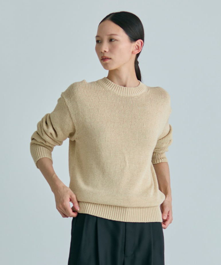 GIMA COTTON SILK WASHI / PULLOVER