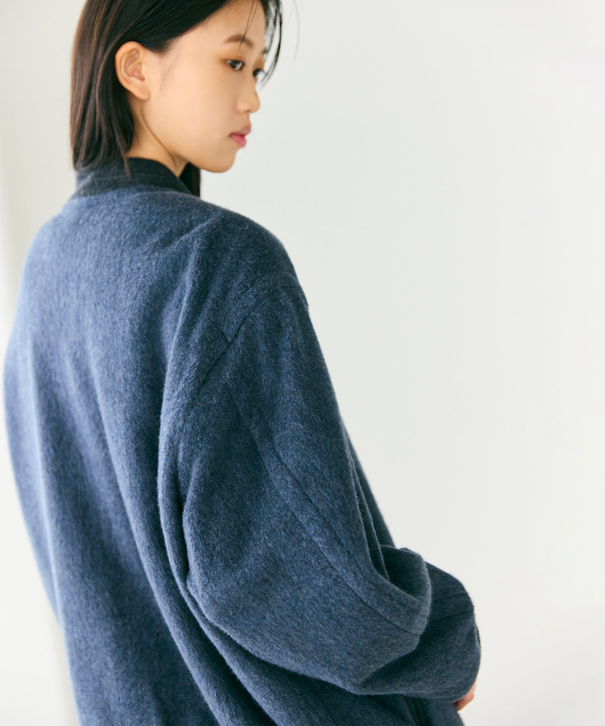 SILK COTTON FLEECE / FLEECE TRACK JUMPER
