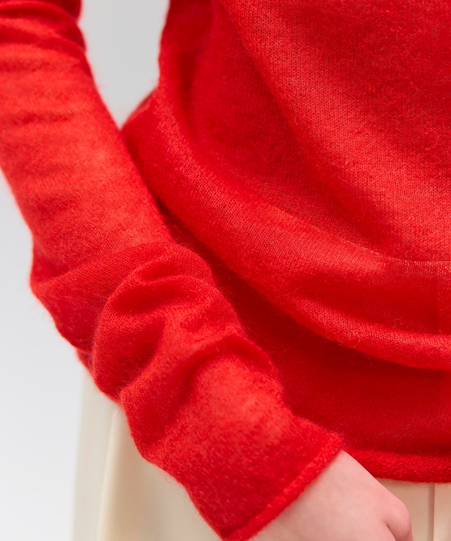 SHEER MOHAIR KNIT / KNIT