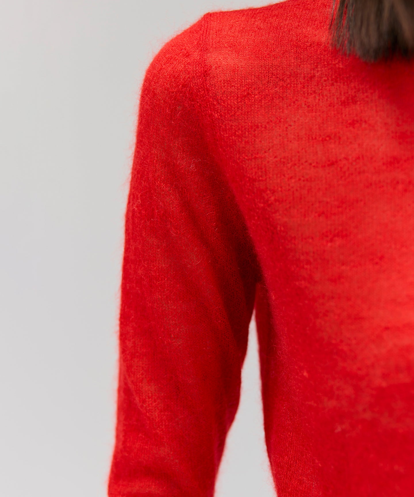 SHEER MOHAIR KNIT / KNIT