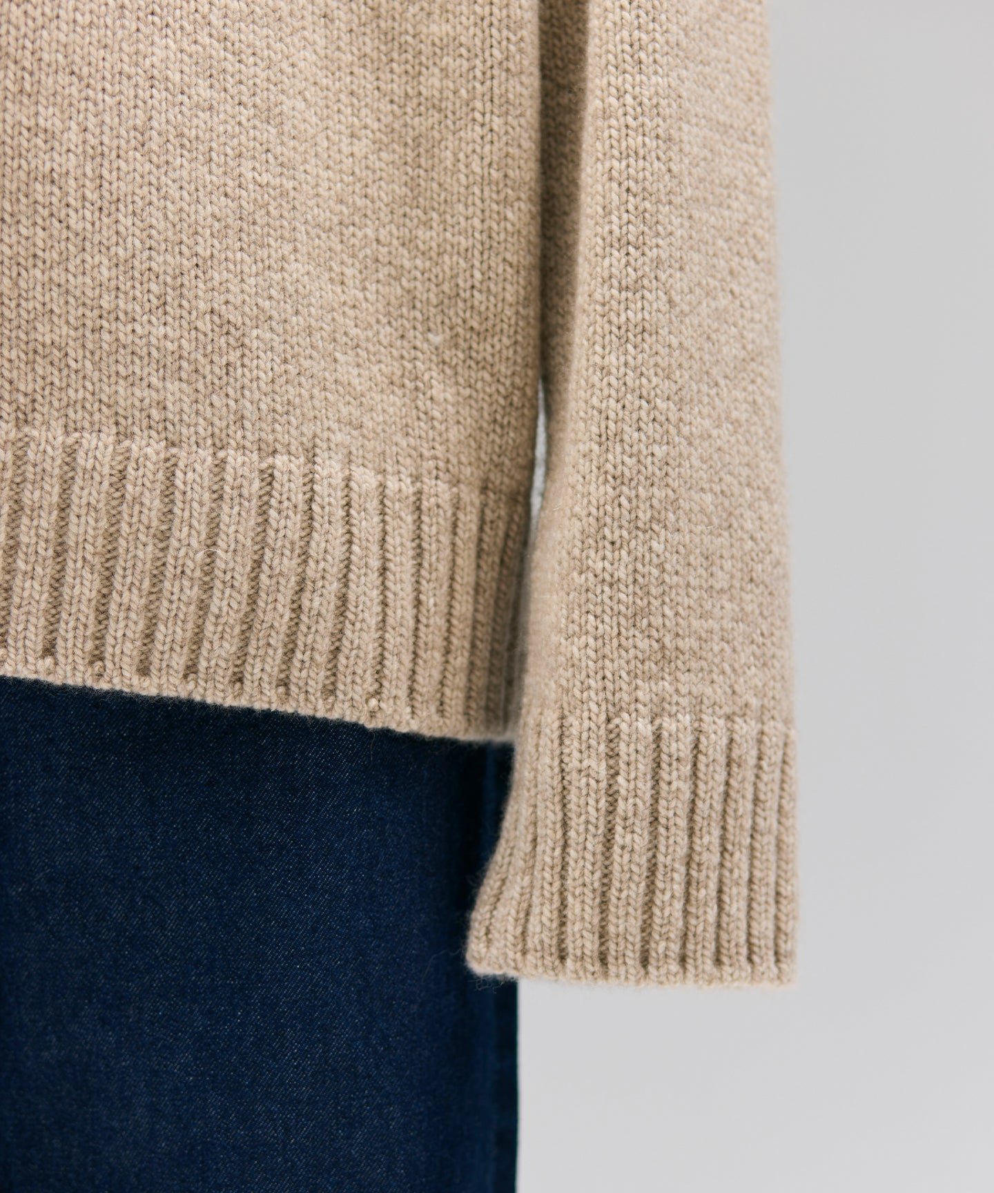CASHMERE LOW-GAUGE KNIT / KNIT