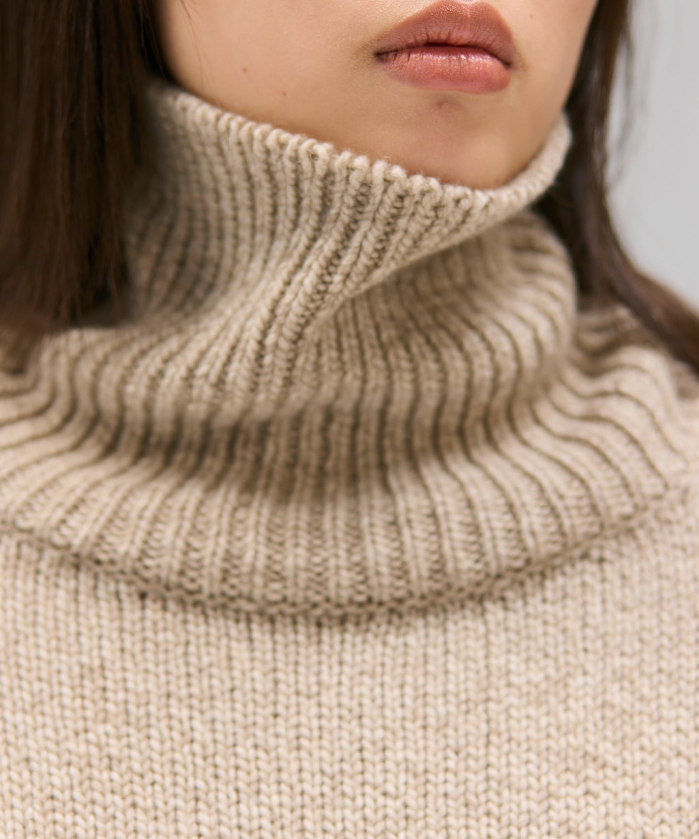 CASHMERE LOW-GAUGE KNIT / KNIT