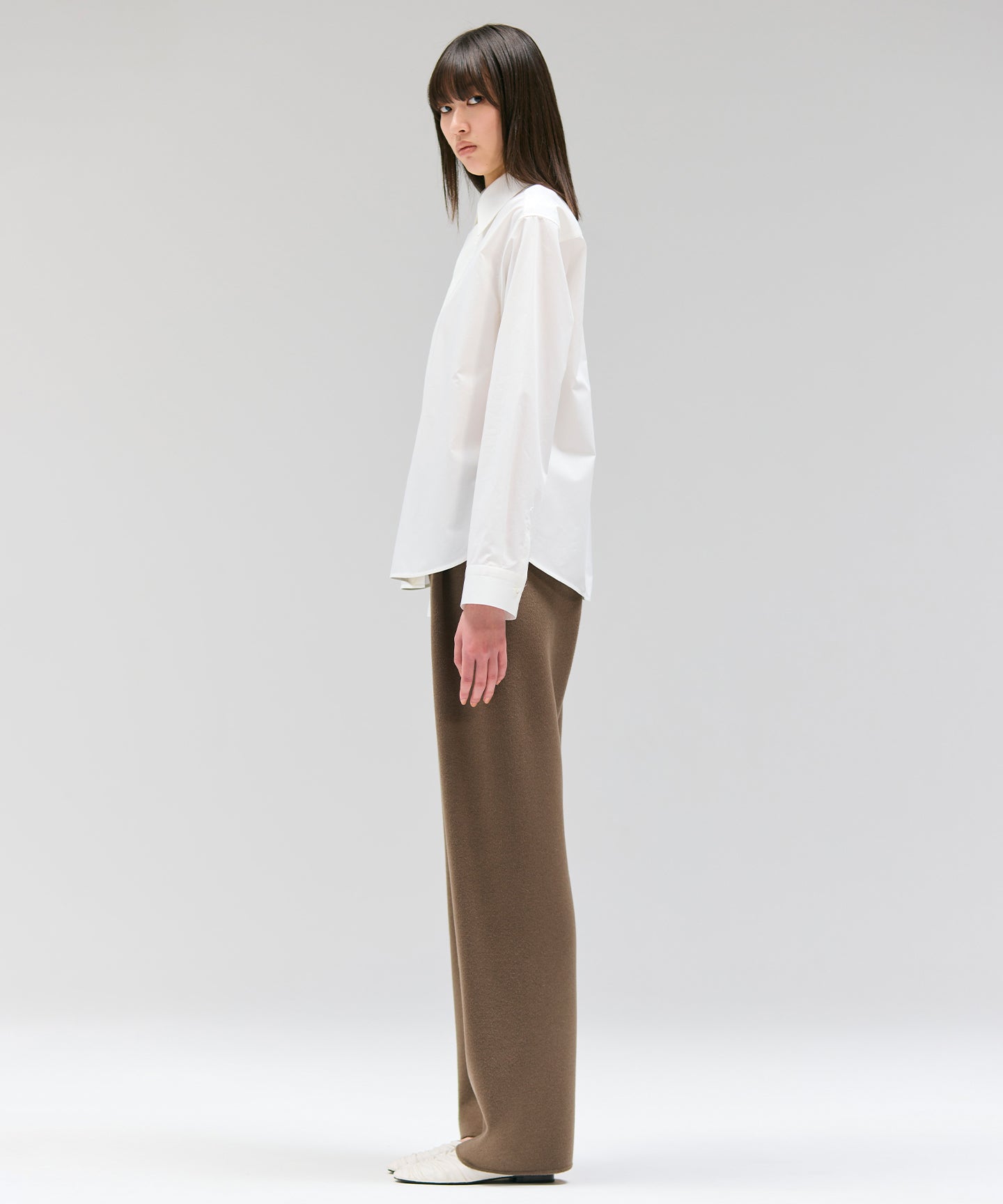 COTTON SATIN / BLOUSE
