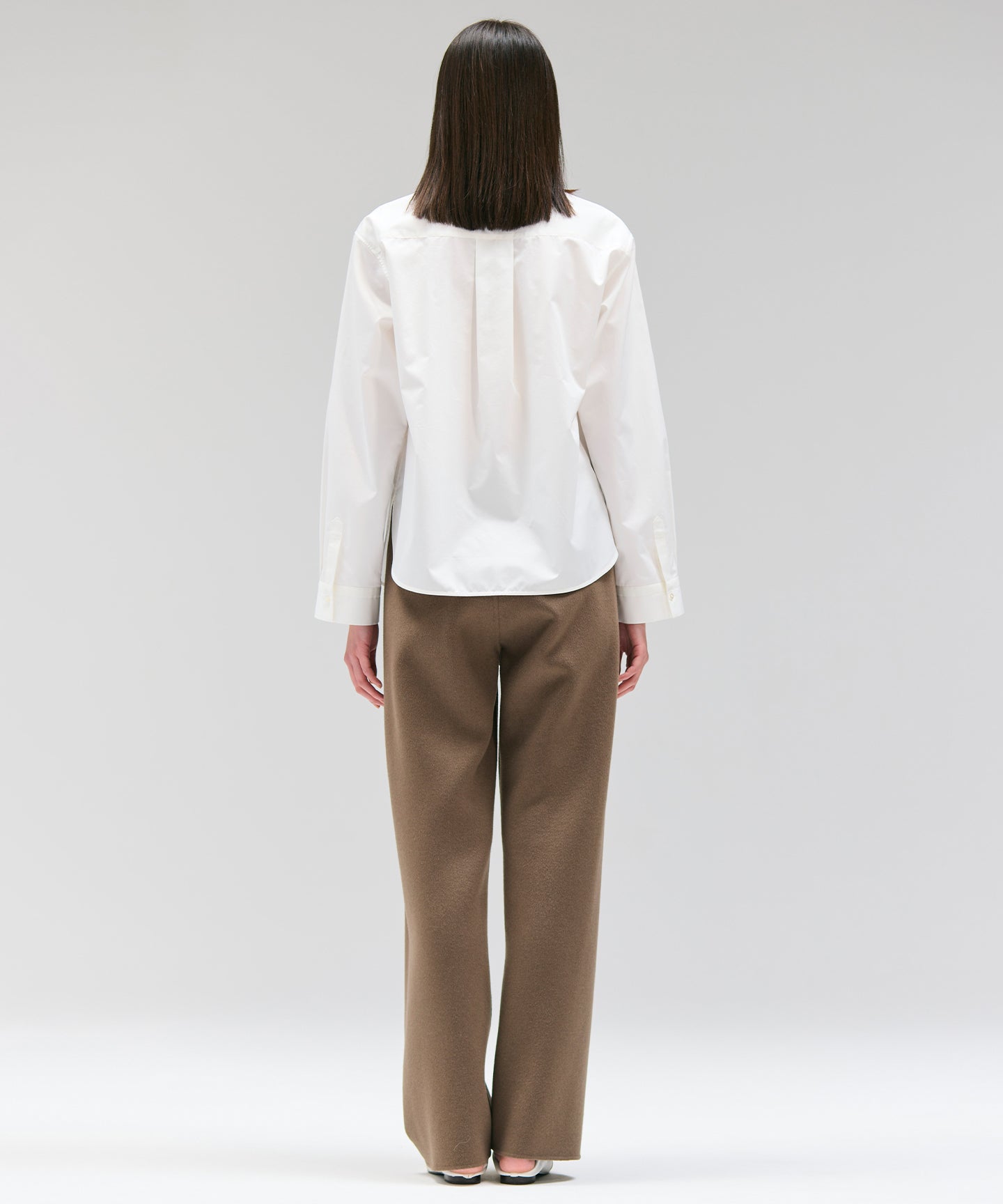 COTTON SATIN / BLOUSE