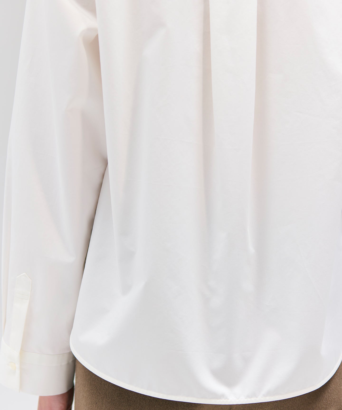 COTTON SATIN / BLOUSE