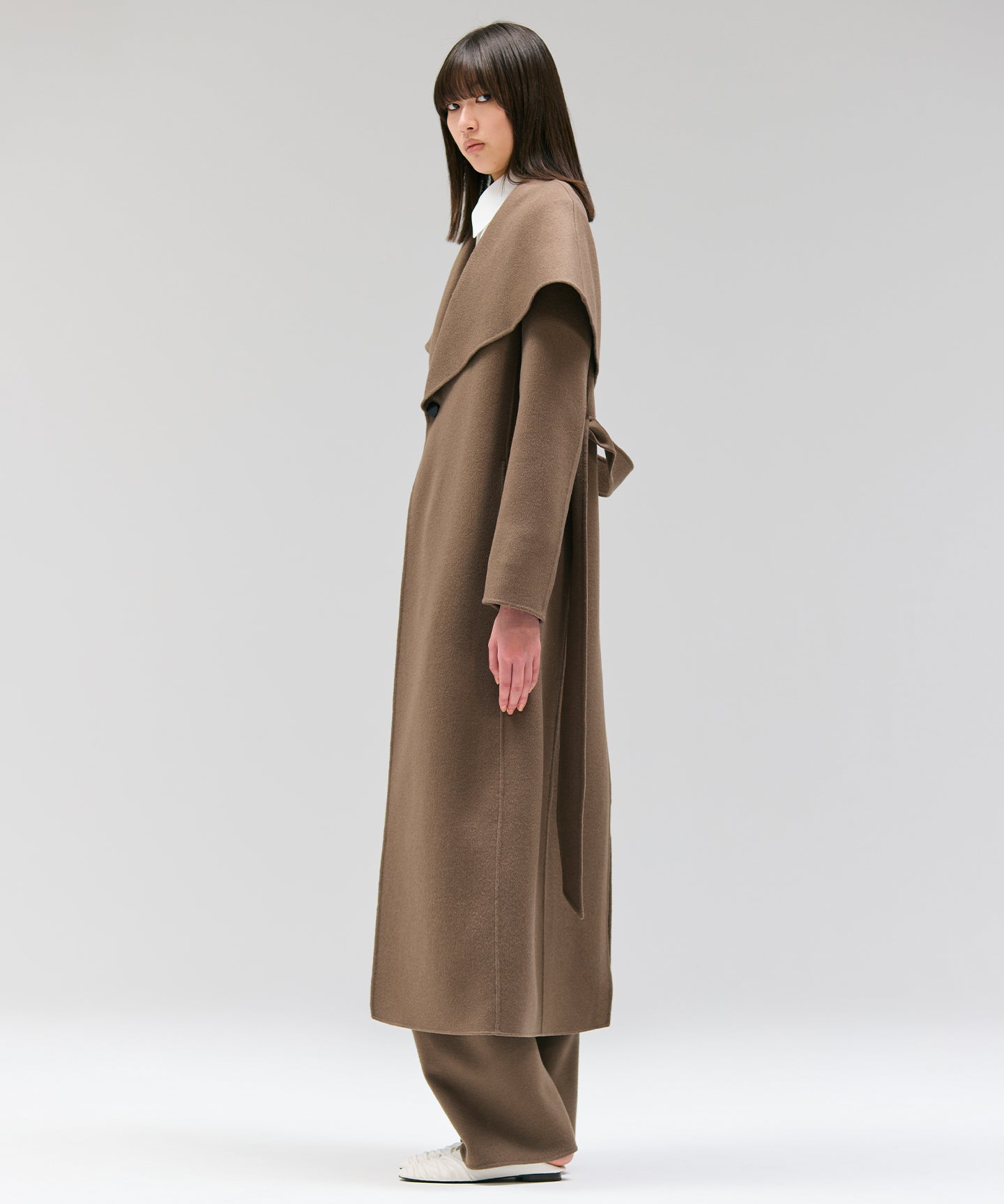 WOOL SPIBER DOUBLE FACE / COAT