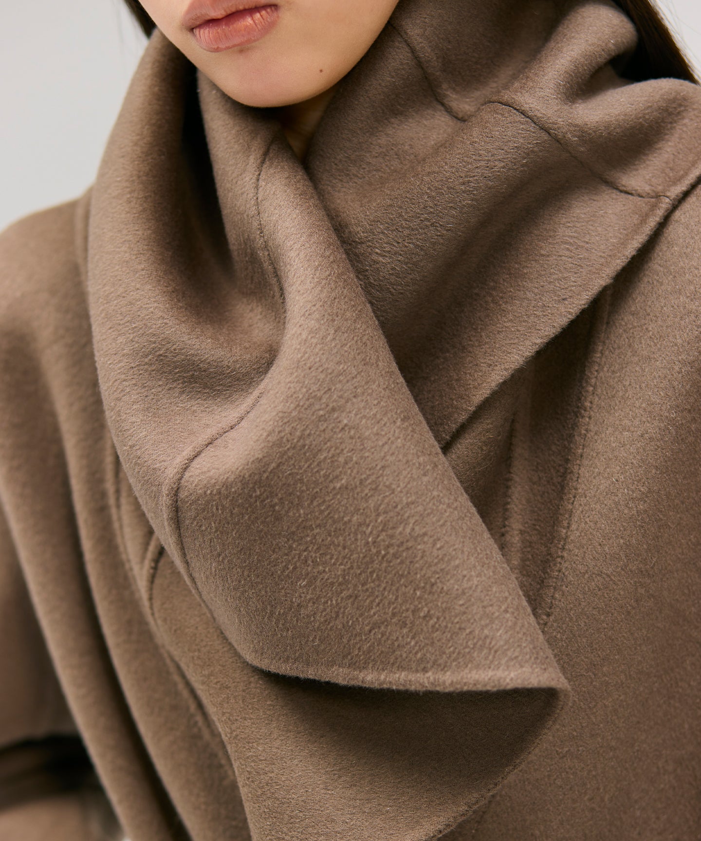 WOOL SPIBER DOUBLE FACE / COAT