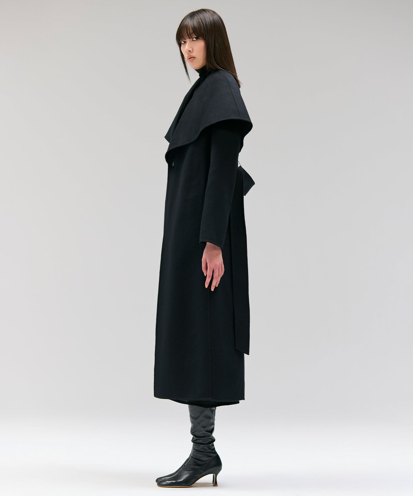 WOOL SPIBER DOUBLE FACE / COAT