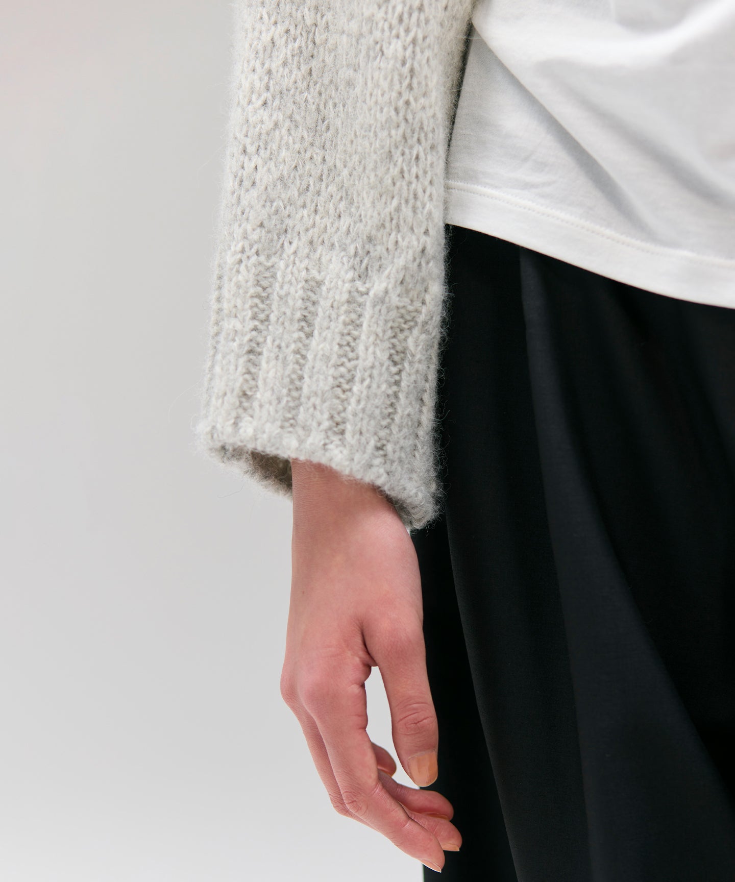 HAIRY BABY ALPACA / KNIT