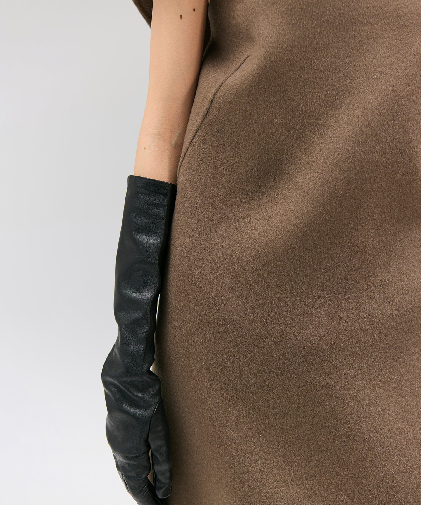 WOOL SPIBER DOUBLE FACE / DRESS