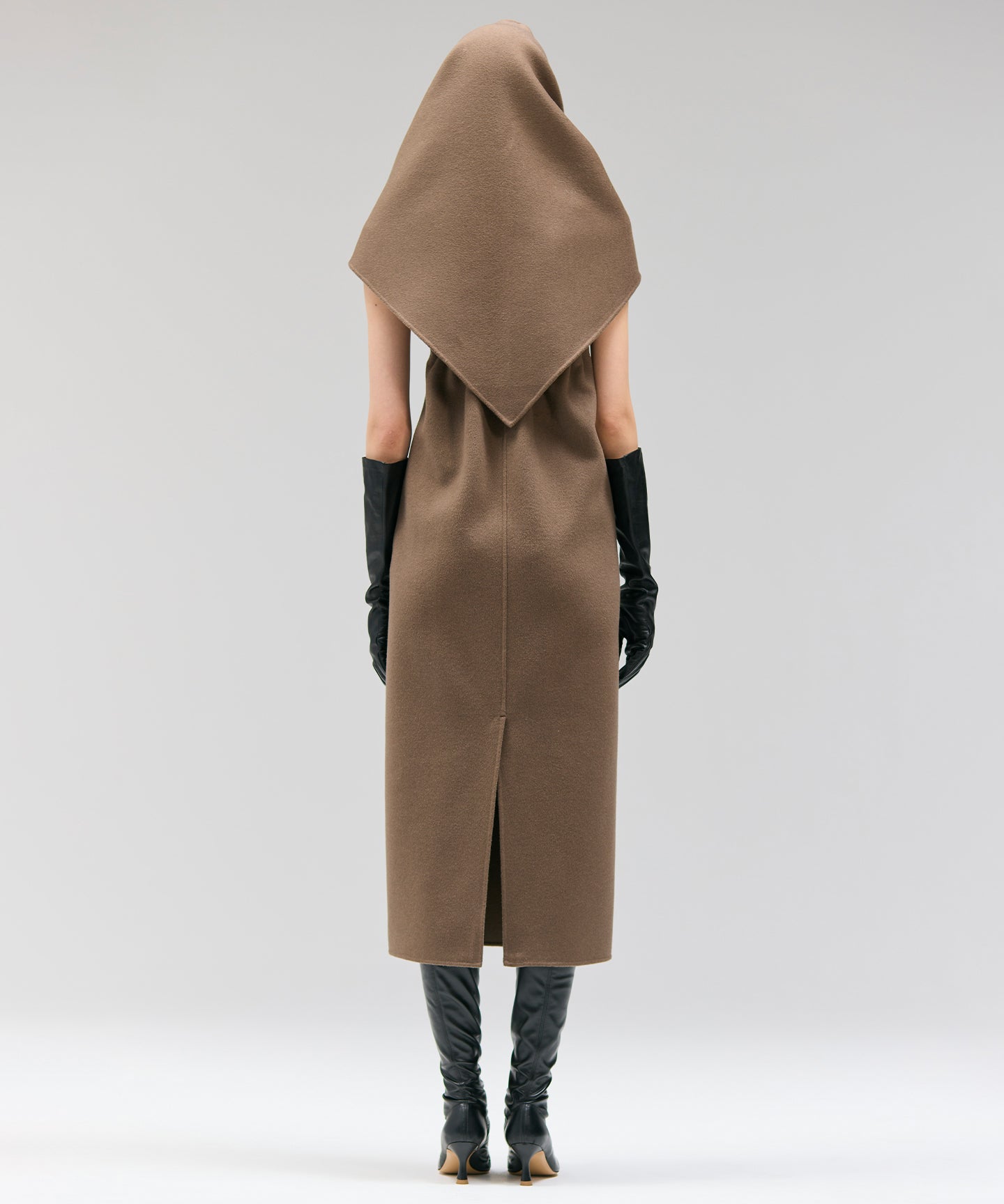 WOOL SPIBER DOUBLE FACE / DRESS