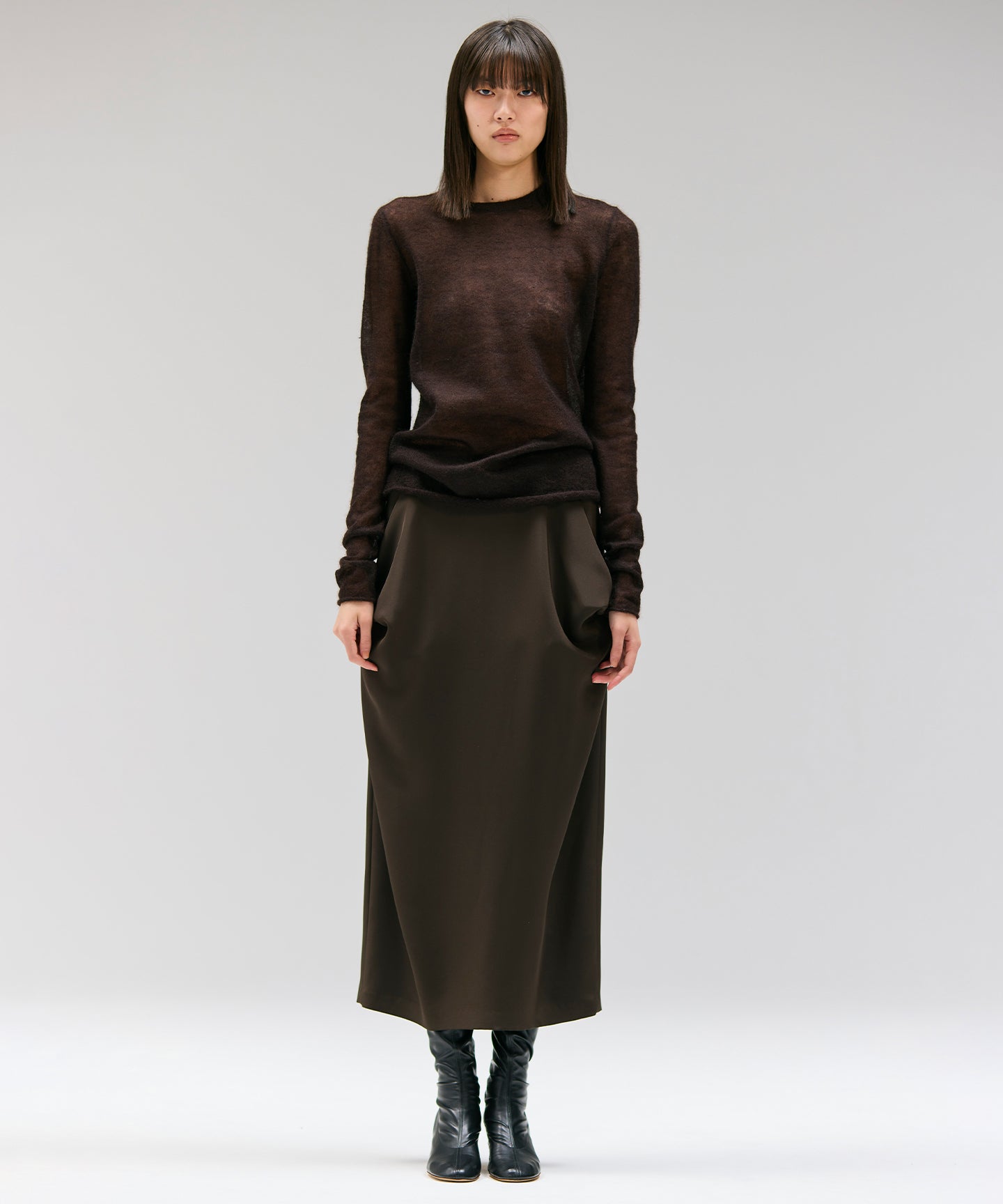 SHEER MOHAIR KNIT / KNIT