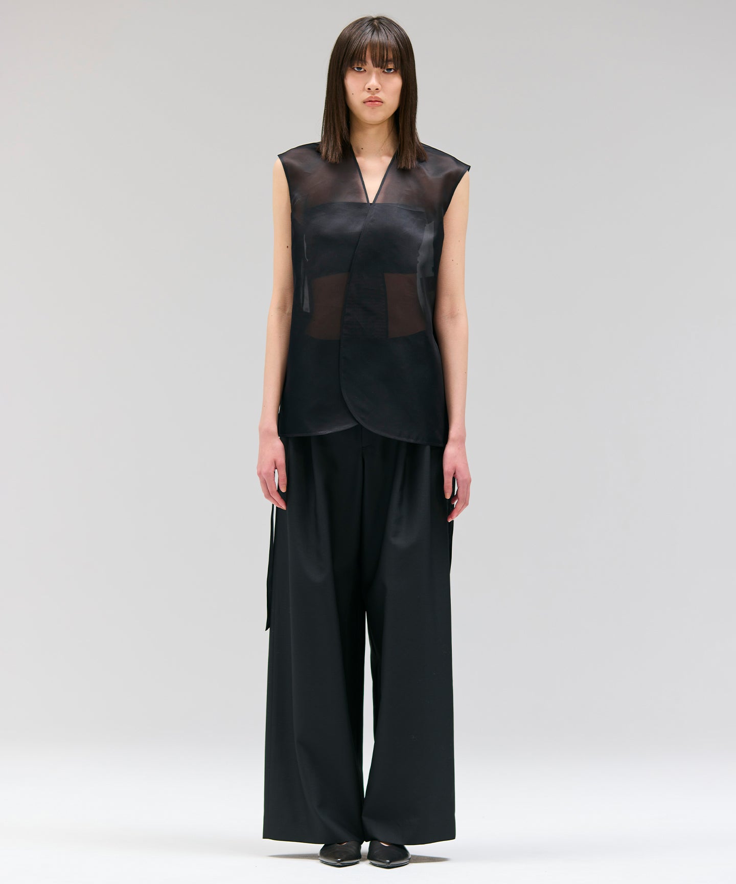 WOOL SILK / PANTS ｜SCEARN/セアン
